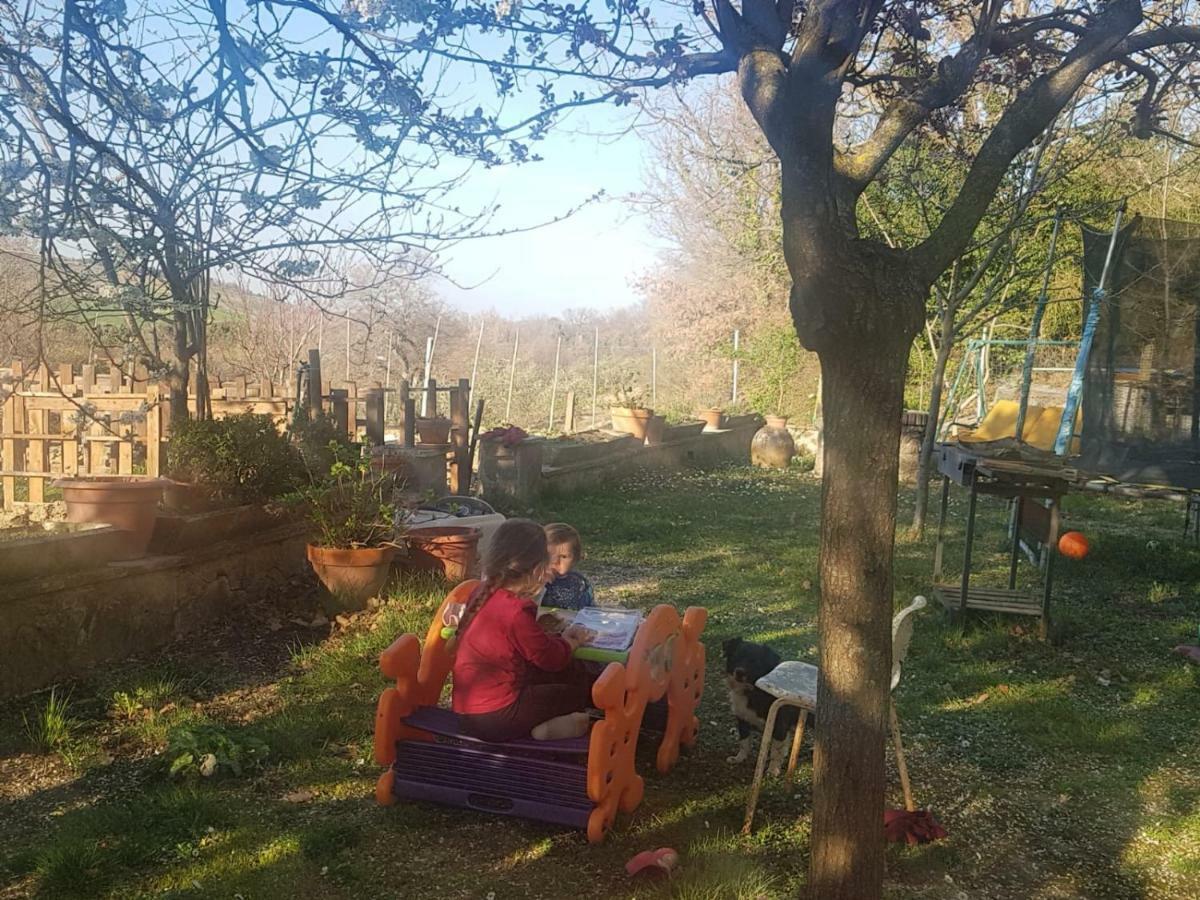 La Casa Del Susino Villa Castiglione dʼOrcia Kültér fotó